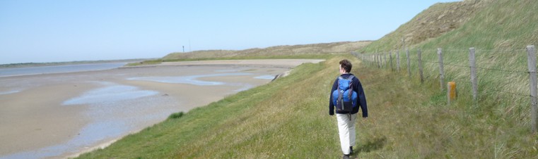 Heerlijk wandelen en fietsen op eiland Schiermonnikoog.