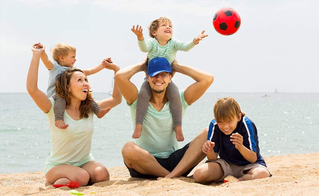 vakantiehuis aan het strand Nederland